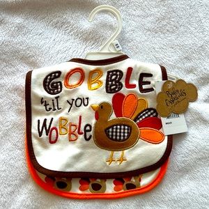 💥New Baby Essentials 2pc Thanksgiving Bib Set